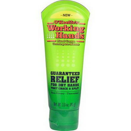O'Keeffe's, Working Hands, Hand Cream, Unscented 85g