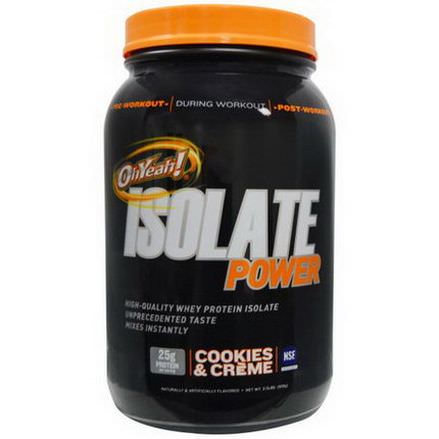 Oh Yeah, Isolate Power, Cookies&Creme 908g