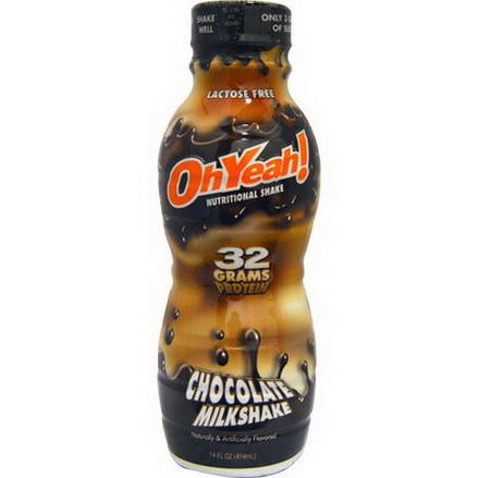 Oh Yeah, Nutritional Shake, Chocolate Milkshake 414ml