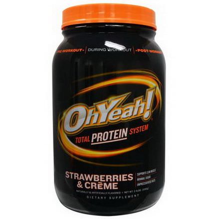 Oh Yeah, Total Protein System, Strawberries&Creme 1090g