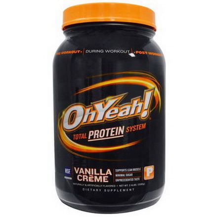 Oh Yeah, Total Protein System, Vanilla Creme 1090g
