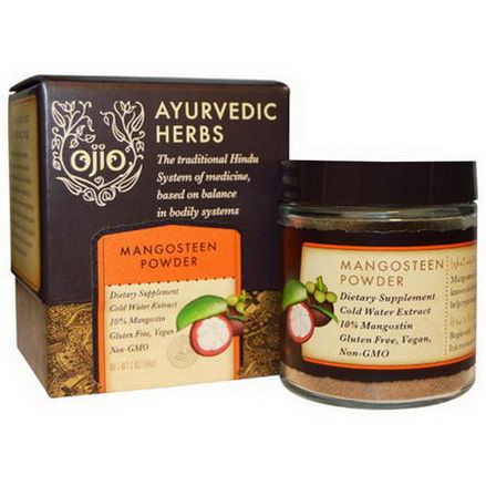 Ojio, Ayurvedic Herbs, Mangosteen Powder 56g