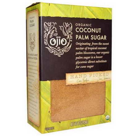 Ojio, Organic Coconut Palm Sugar 454g
