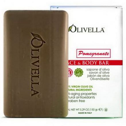 Olivella, Face&Body Bar, Pomegranate 150g