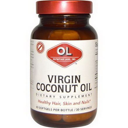 Olympian Labs Inc. Virgin Coconut Oil, 60 Softgels