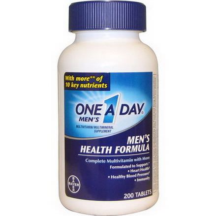One-A-Day, One A Day Men's, Men's Health Formula, 200 Tablets