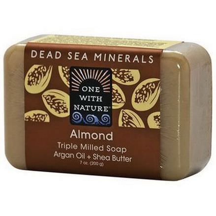 One with Nature, Almond Soap Bar 200g