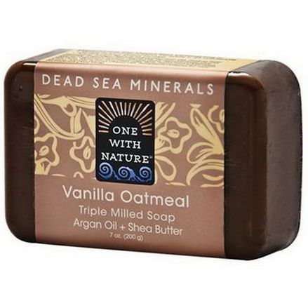 One with Nature, Vanilla Oatmeal Soap Bar 200g