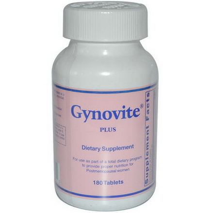 Optimox Corporation, Gynovite Plus, 180 Tablets