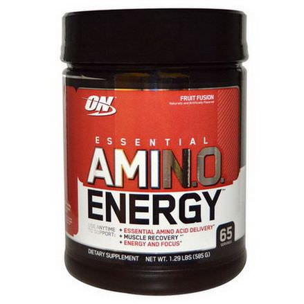 Optimum Nutrition, Essential AmiN.O. Energy, Fruit Fusion 585g
