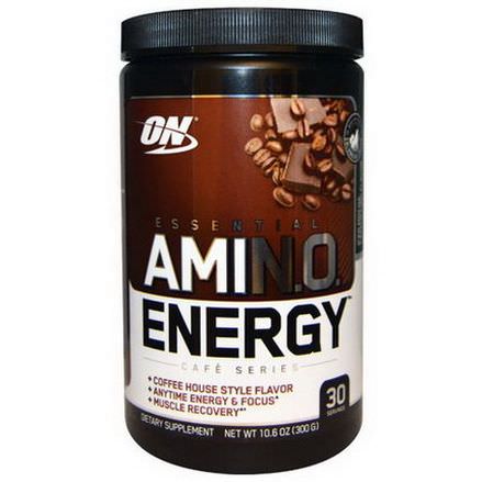 Optimum Nutrition, Essential AmiN.O. Energy, Iced Mocha Cappucino Flavor 300g