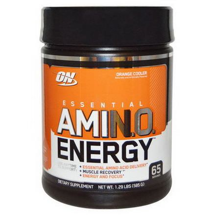 Optimum Nutrition, Essential AmiN.O. Energy, Orange Cooler 585g