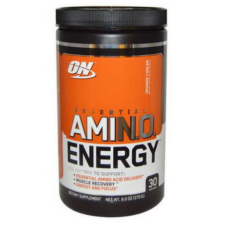 Optimum Nutrition, Essential AmiN.O. Energy, Orange Cooler 270g