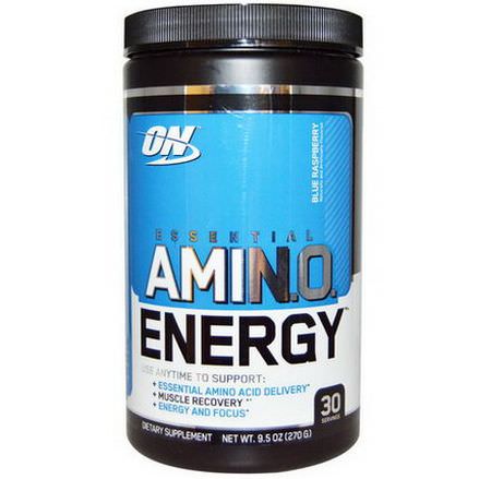 Optimum Nutrition, Essential Amino Energy, Blue Raspberry 270g
