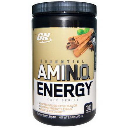 Optimum Nutrition, Essential Amino Energy, Iced Chai Tea Latte Flavor 270g