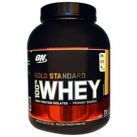 Optimum Nutrition, Gold Standard, 100% Whey, Cake Batter 2.27 kg