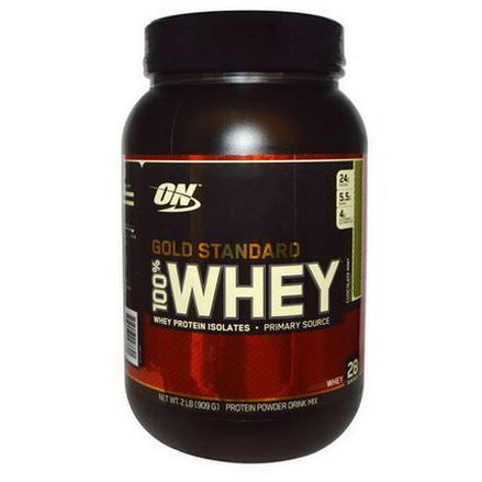 Optimum Nutrition, Gold Standard 100% Whey, Chocolate Mint 909g