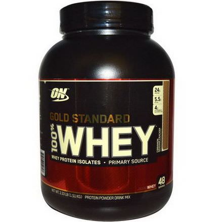 Optimum Nutrition, Gold Standard, 100% Whey, Cinnamon Graham Cracker 1.51 kg
