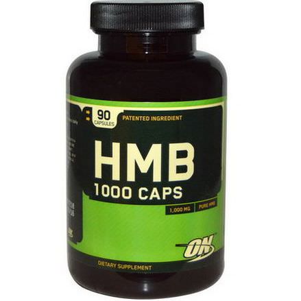 Optimum Nutrition, HMB 1000 Caps, 1000mg, 90 Capsules