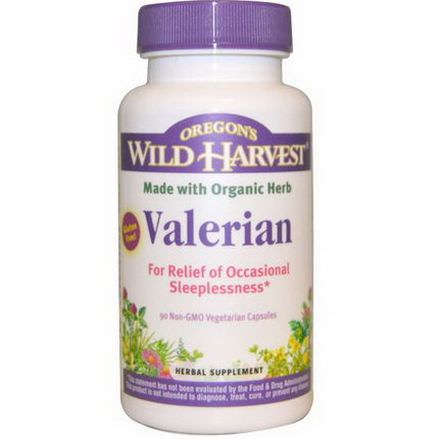 Oregon's Wild Harvest, Valerian, 90 Non-GMO Veggie Caps