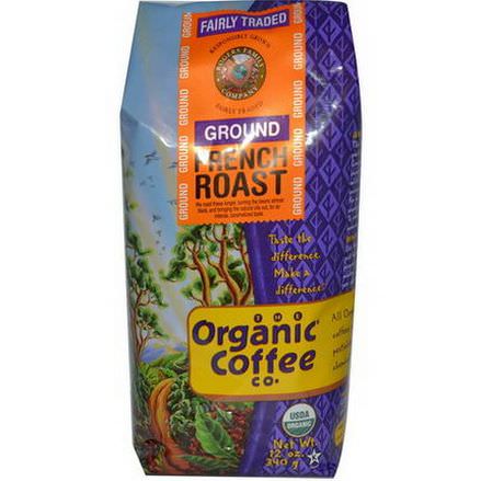 Organic Coffee Co. French Roast, Ground Coffee 340g