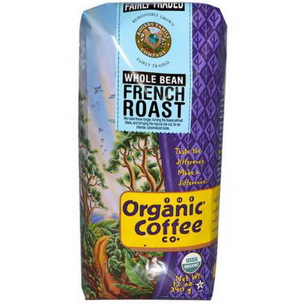 Organic Coffee Co. French Roast, Whole Bean Coffee 340g