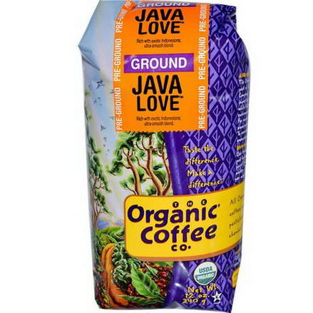 Organic Coffee Co. Java Love, Pre Ground 340g