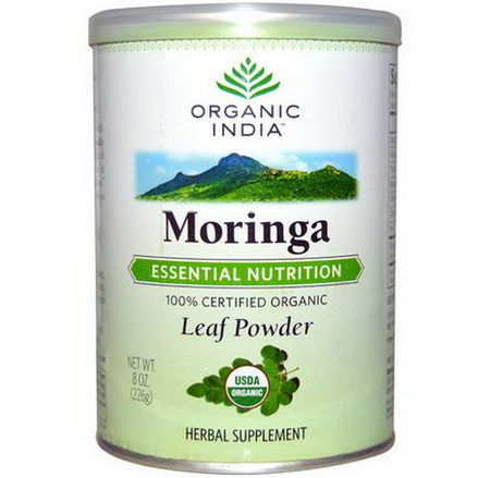 Organic India, Moringa, Leaf Powder 226g