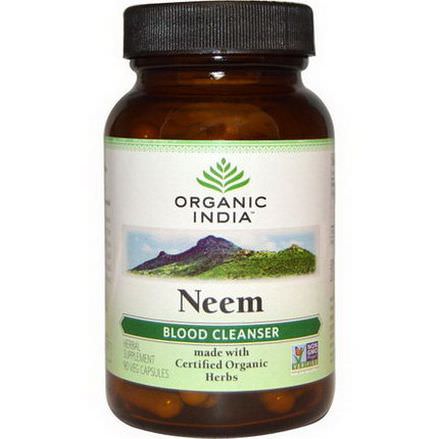 Organic India, Neem, Blood Cleanser, 90 Veg Caps