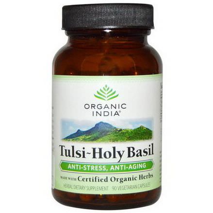 Organic India, Tulsi-Holy Basil, 90 Veggie Caps