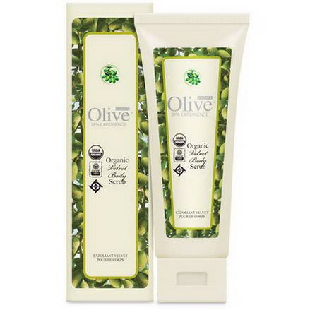 Organic Olive Essence, Organic Velvet Body Scrub 240ml