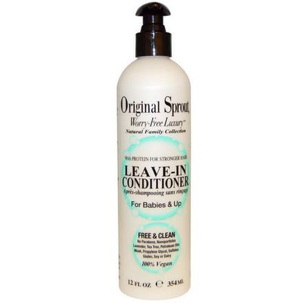 Original Sprout Inc, Leave-In Conditioner, For Babies&Up 354ml