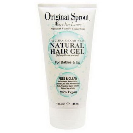Original Sprout Inc, Natural Hair Gel, For Babies&Up 118ml