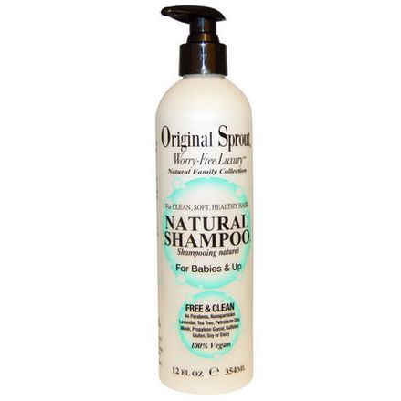 Original Sprout Inc, Natural Shampoo, For Babies&Up 354ml