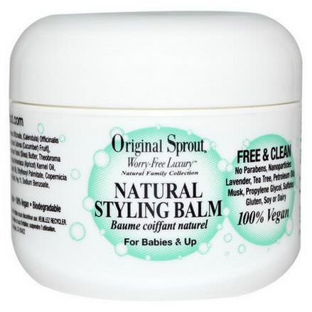 Original Sprout Inc, Natural Styling Balm 59.1ml