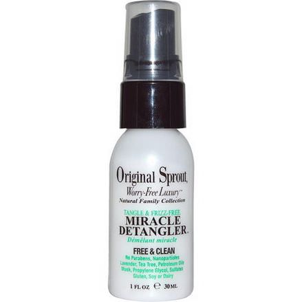 Original Sprout Inc, Tangle&Frizz-Free, Miracle Detangler 30ml