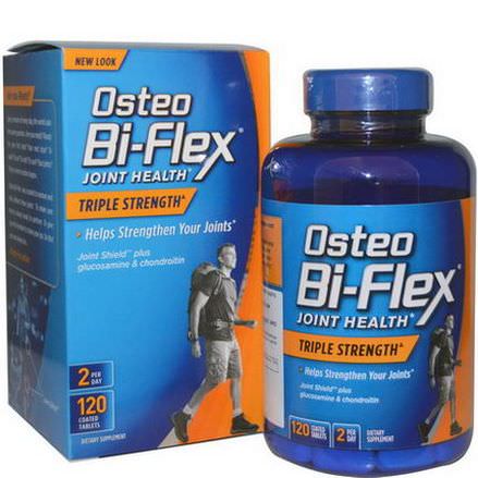 Osteo Bi-Flex, Joint Health, Triple Strength, 120 Coated Tablets