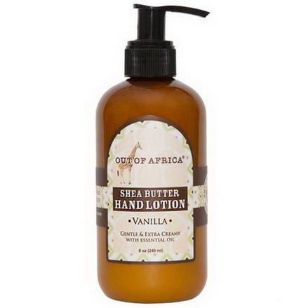 Out of Africa, Hand Lotion, Vanilla 230ml