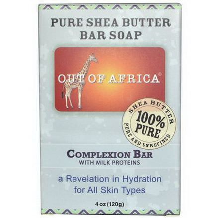 Out of Africa, Pure Shea Butter Bar Soap, Complexion Bar 120g