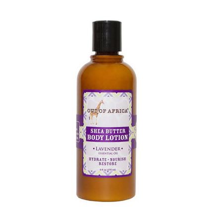 Out of Africa, Shea Butter Body Lotion, Lavender 260ml