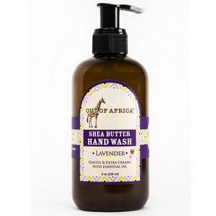 Out of Africa, Shea Butter Hand Wash, Lavender 230ml
