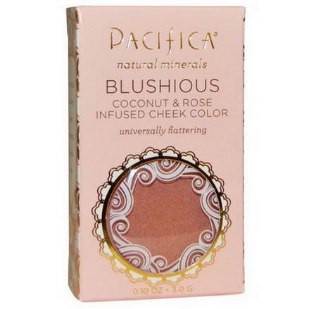 Pacifica, Blushious, Coconut Rose&Infused Cheek Color, Wildrose 3.0g