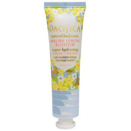 Pacifica, Hand Cream, Malibu Lemon Blossom 64g