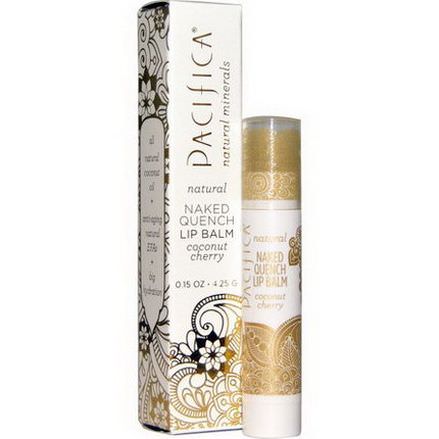 Pacifica, Naked Quench Lip Balm, Coconut Cherry 4.25g
