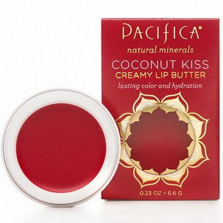 Pacifica, Coconut Kiss, Creamy Lip Butter, Lava 6.6g