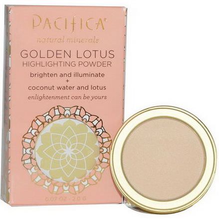 Pacifica Perfumes Inc, Golden Lotus, Highlighting Powder, Sheer Golden Glow 2.0g