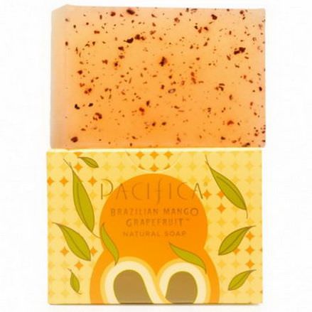 Pacifica Perfumes Inc, Natural Soap, Brazilian Mango Grapefruit 170g