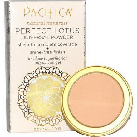 Pacifica, Perfect Lotus, Universal Powder, Natural 2.0g