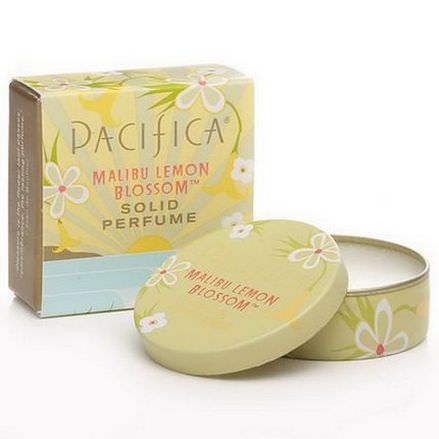 Pacifica, Solid Perfume, Malibu Lemon Blossom 10g