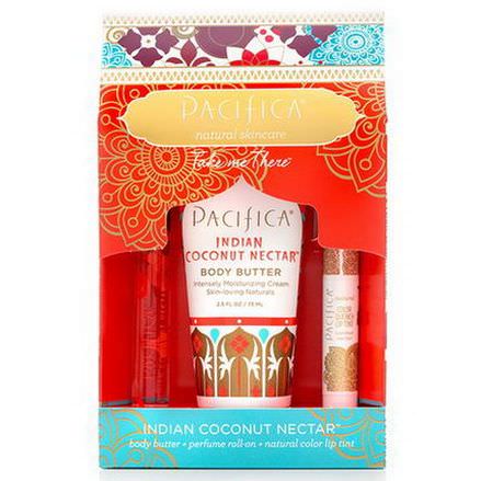 Pacifica, Take Me There, Indian Coconut Nectar, 3 Piece Kit